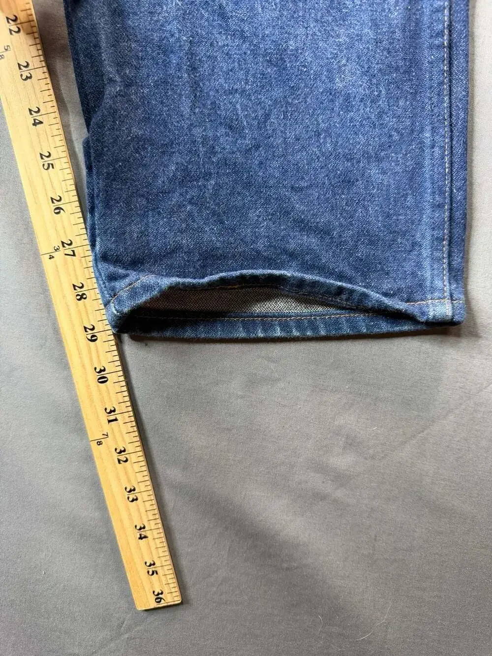 Wrangler Cowboy Cut Original Fit 13MWZ Men's Dark Wash Jeans 40x30 USA Made